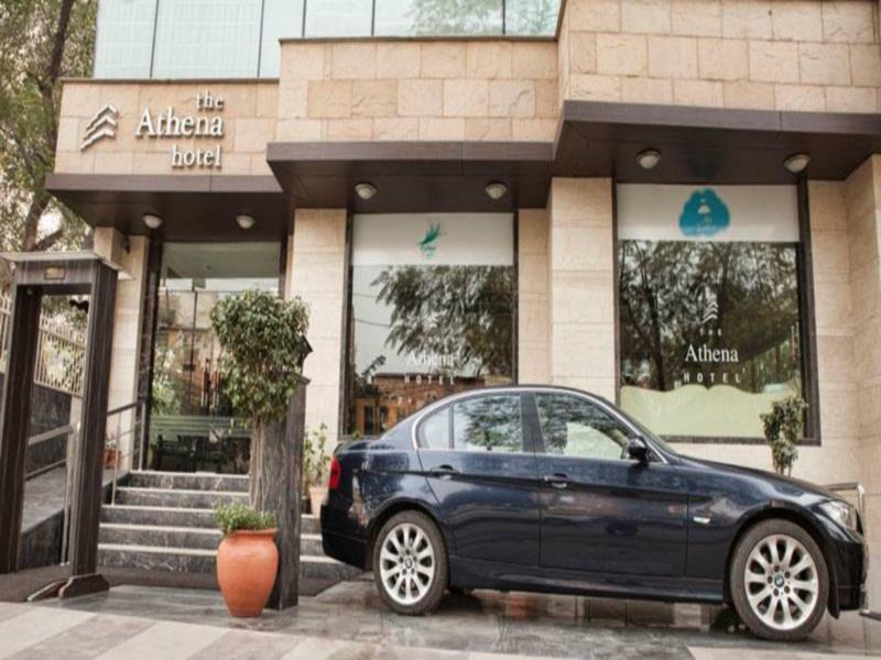 Hotel Athena New Delhi Exteriör bild